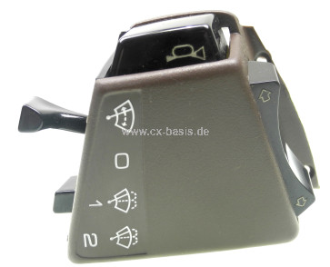 Schalter-Einheit CX S1 links inkl. GehÃ¤use Kastanienfarben AC 428 NOS