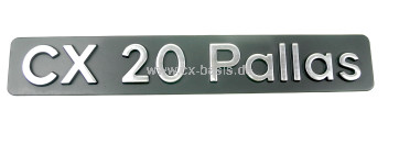 Monogramm CX < CX 20 Pallas > NOS