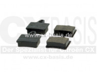 Bremsbelägesatz CX (9/77->) hinten