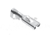 Flachsteckhülse unisoliert, 2,8 x 0,5 mm, 0,5-1,0 mm^2