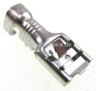 Flachsteckhülse 6,3 mm 4,0-6,0 mm^2