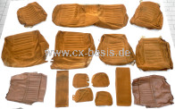 Sitzbezug Dambeige CX S1 Berline ORIGINAL "gebraucht", komplett