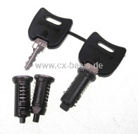 Schloss Tür (Paar) + Kofferraum-/Heckklappe CX S1 (->7/82) Schließzylinder NOS