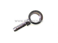 Ringnippel / Ringöse Ø 14 mm, für Schlauch Ø 7,5 mm CX IE Turbo 2 KAT