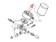 Hohlschraube Ölkühler CX TD1/IE/IE Turbo gebraucht