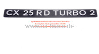 Monogramm CX < CX 25 RD TURBO 2 > gebraucht
