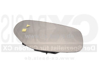 Spiegelglas CX S2 rechts klar MIT TRÄGER NOS