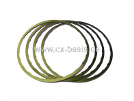Fußdichtungen Metall (Ø110) CX 24/24 IE/25 IE/25 IE Turbo (4 Stück) OE