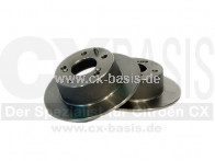 Bremsscheiben Satz CX hinten (9/77->)
