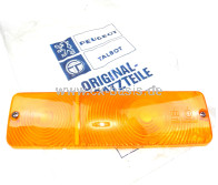 Blinkerglas links vorne J5 280 orange NOS