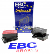 Bremsbelägesatz CX (9/77->) hinten EBC