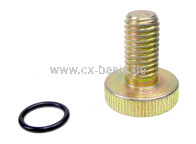 Entlüfterschraube CX Kühler oben mit Dichtung NOS