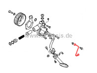 Ölleitung Motorblock<->Zylinderkopf CX C25 J5 D/TD gebraucht