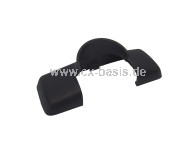 Abdeckung Spiegelsockel CX S1 Plastik schwarz NOS