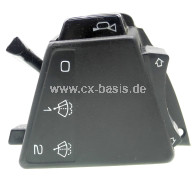 Schalter-Einheit CX S1 links inkl. Gehäuse schwarz NOS