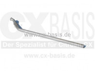 Auspuffrohr/Reparaturrohr CX nach Vorschalldämpfer Ø 55 (Wulst)