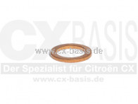 Kupferring für Bremsschlauch CX unten