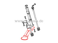 Ölsaugkopf für Ölpumpe CX 2400/25 IE/IE Turbo NOS