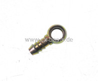 Ringnippel / Ringöse Ø 10 mm an Rail, für Schlauch Ø 9,5 mm CX IE Turbo