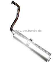 Endtopf CX (Tulpe/weiblich) Endrohr verchromt (IMASAF)