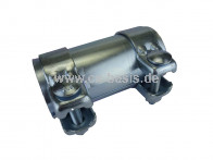 Verbindungsrohr + Schellen Rep.-Rohr Ø 55 x 125 mm