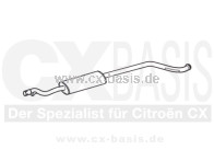 Vorschalldämpfer CX 2400/IE Break/Prestige (für Flexrohr, Halter seitlich) Tulpe (7/78->11/78)