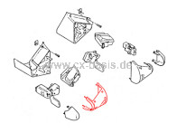 Abdeckung Satellit CX S2 links gebraucht