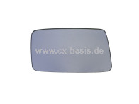 Spiegelglas CX S1 links (Spiegel schwarz) NOS