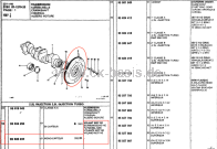 Schwungrad CX 25 IE/IE Turbo "Monosensor" (7/86->) geplant AT