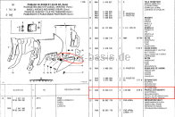 Dichtgummi Radabdeckung CX NOS