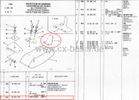 Schutzblech (Winkel) für Zündspulen CX 25 IE / IE Turbo gebraucht