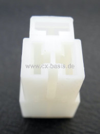 Steckergehäuse 3-fach für Steckhülsen / passend für Thermoschalter