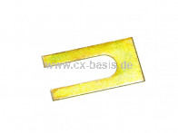 Unterlage (1mm) Halbschalenhälfte Stabilisator CX hinten 