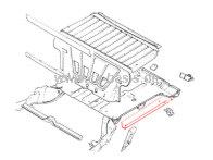 Längsträger Kofferraum CX OE NOS
