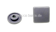 Polsterknopf CX grau