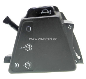 Schalter-Einheit CX S1 links inkl. GehÃ¤use schwarz NOS