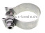 AA-24579Schelle Bandschelle 63mm "INOX" Rohr nach Rohrkugelgelenk an VorschalldÃ¤mpfer CX IE Turbo 